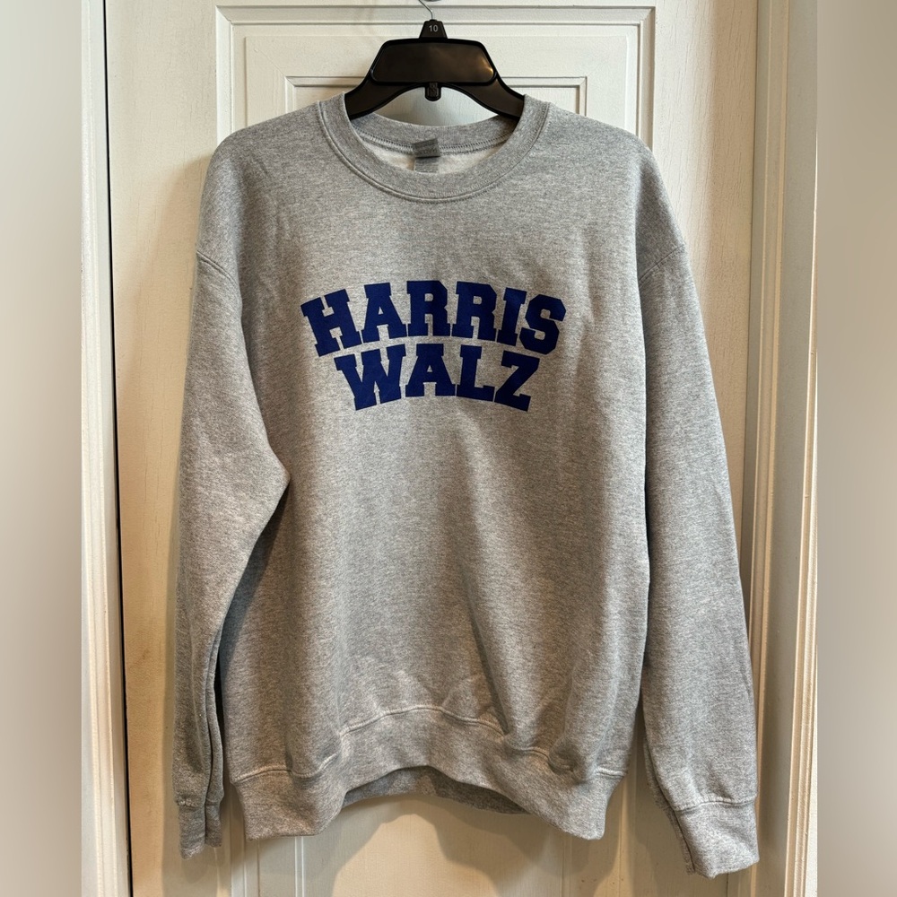 Harris Walz Grey Sweatshirt